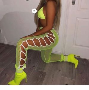 NWOT 1X Neon Mesh Joggers